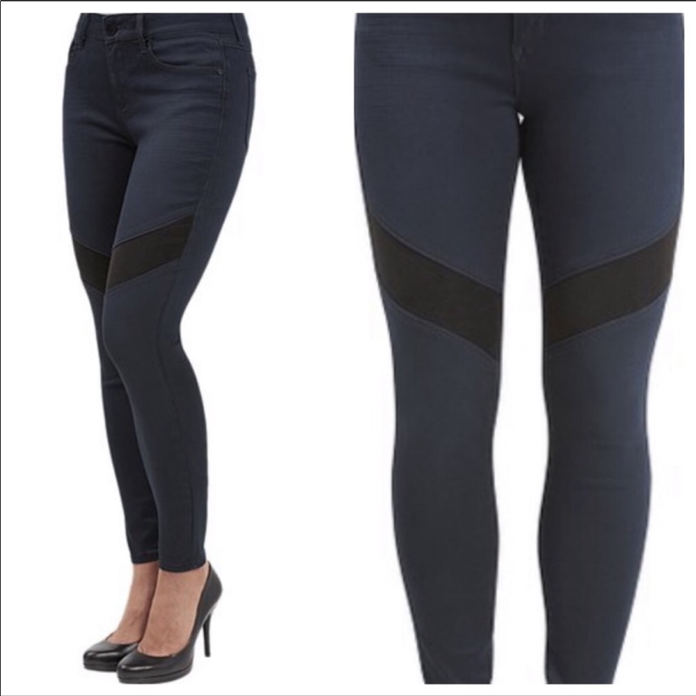 SEVEN7| Black Essential Moto Jeans| 14